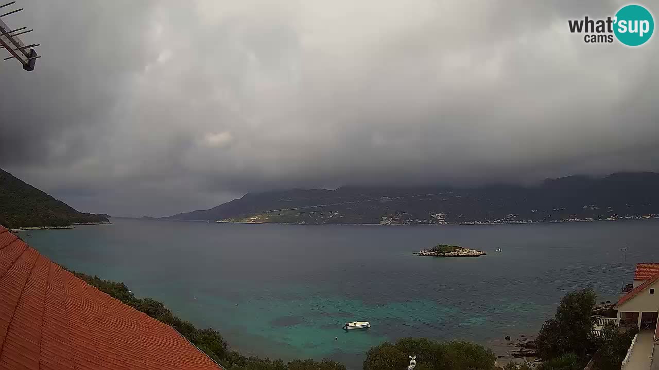 Live-Webcam Korčula Tri Žala – Pelješac