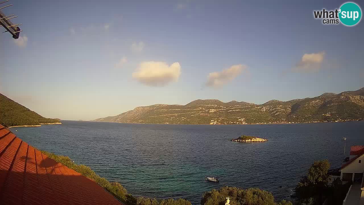Live-Webcam Korčula Tri Žala – Pelješac