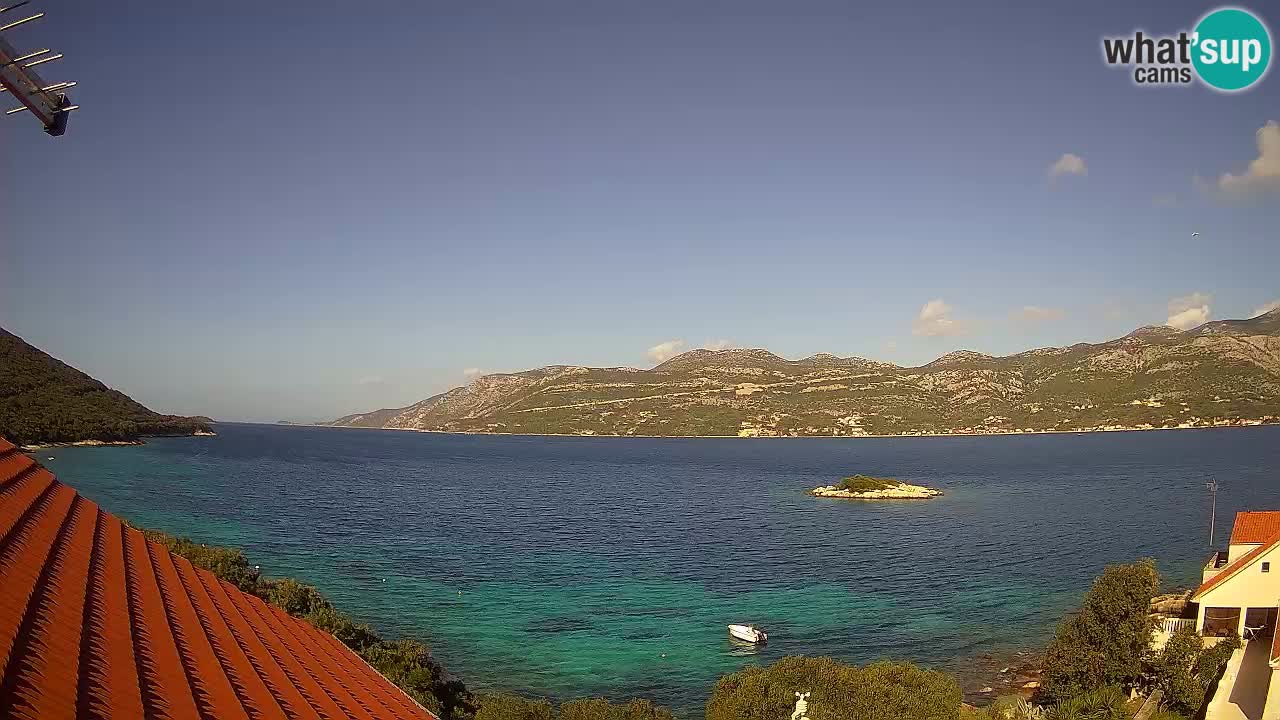 Live-Webcam Korčula Tri Žala – Pelješac