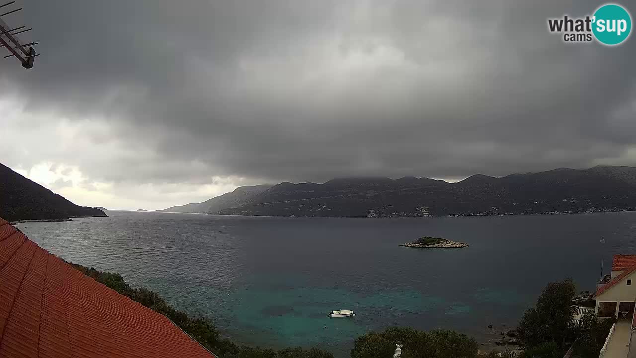 Korčula webcam en direct – Tri Žala Pelješac