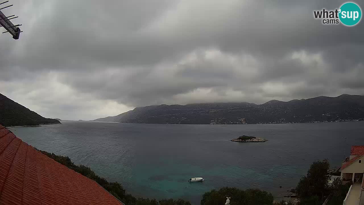 Korčula webcam en direct – Tri Žala Pelješac