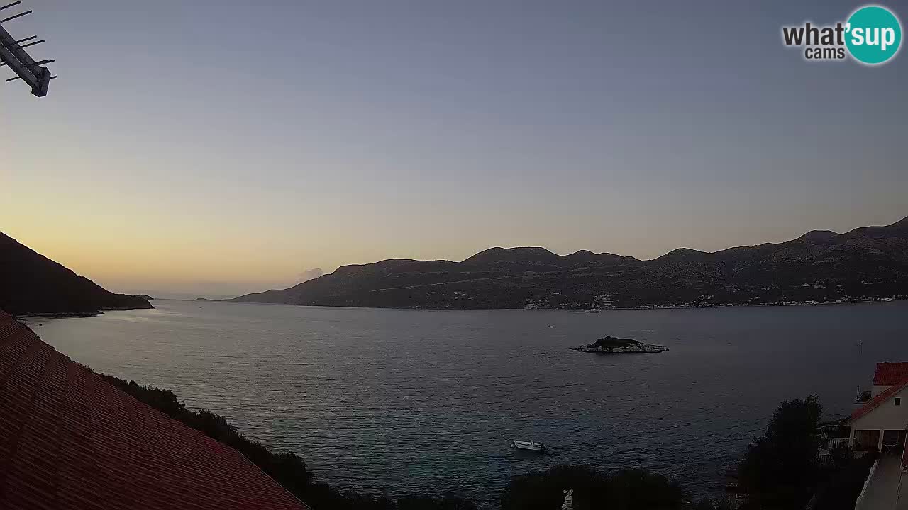 Korčula webcam en direct – Tri Žala Pelješac