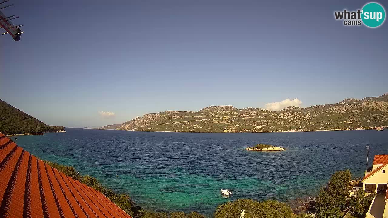 Live-Webcam Korčula Tri Žala – Pelješac