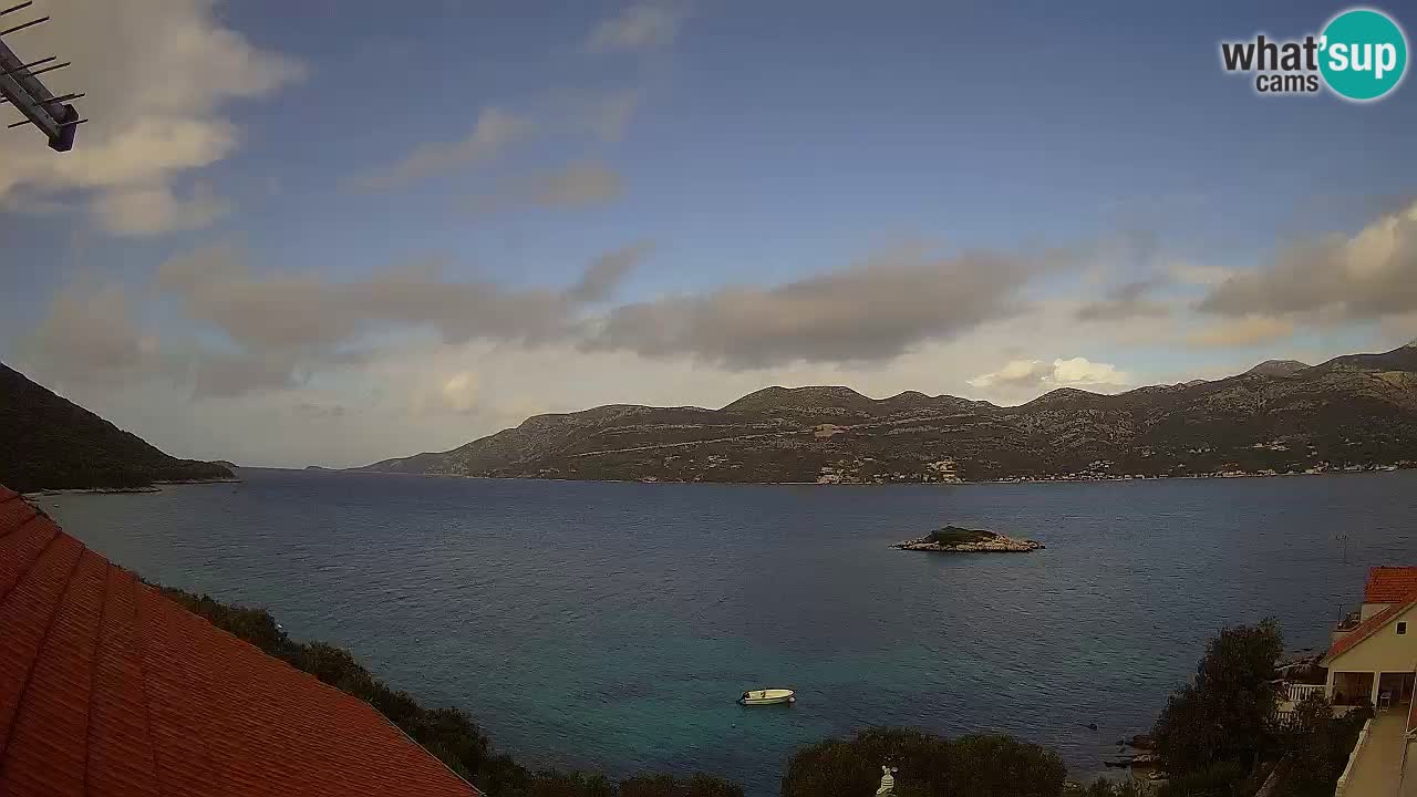 Korčula webcam en direct – Tri Žala Pelješac
