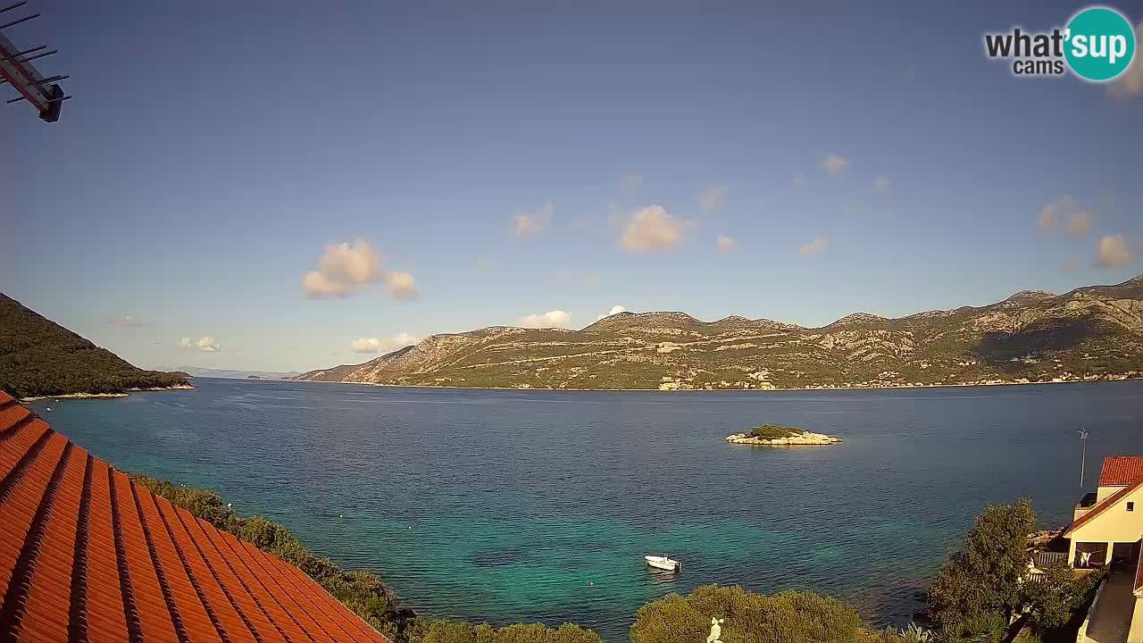 Live Korčula webcam – Tri Žala