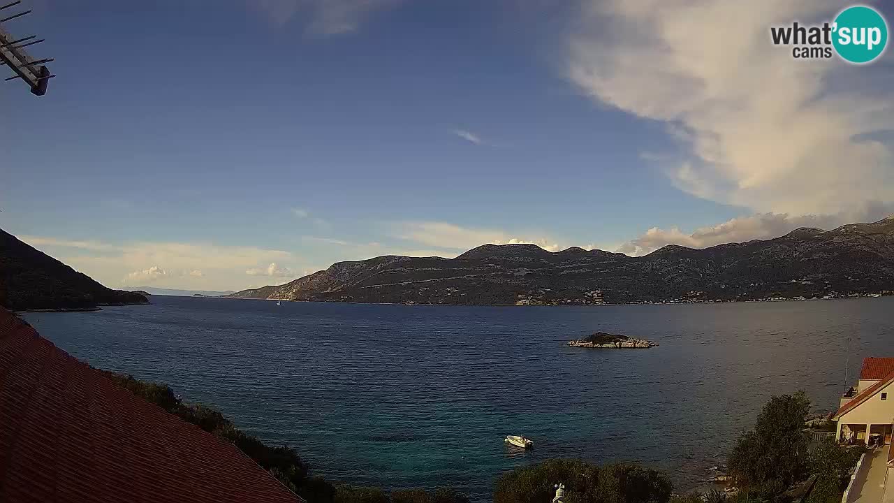 Korčula webcam en direct – Tri Žala Pelješac