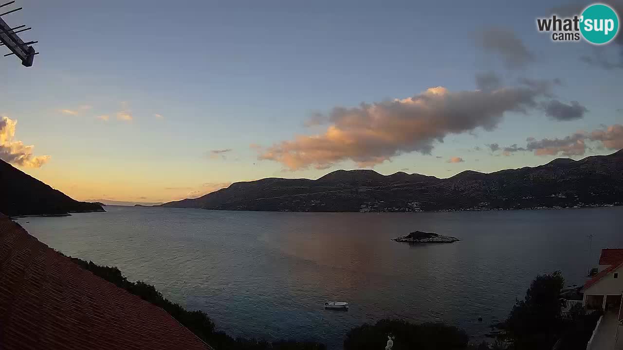 Live-Webcam Korčula Tri Žala – Pelješac