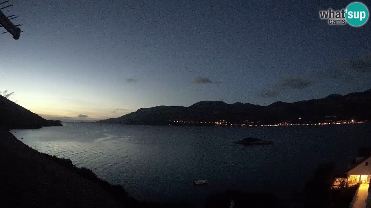 Korčula Web kamera Tri Žala