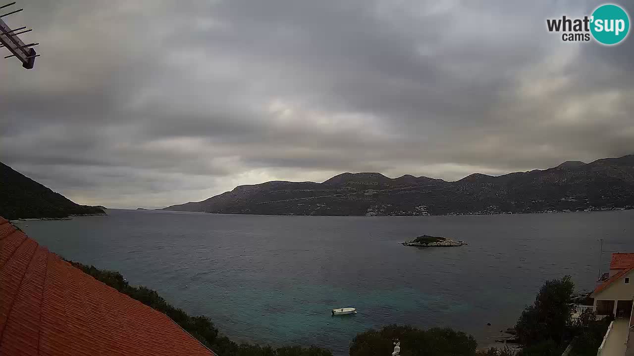 Korčula Web kamera Tri Žala