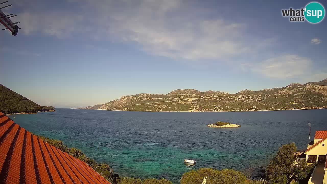 Live Korčula webcam – Tri Žala