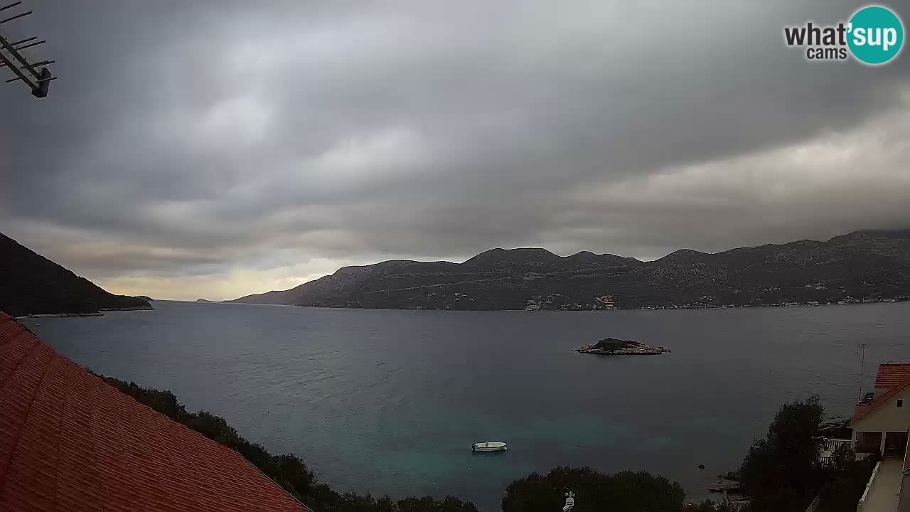 Live-Webcam Korčula Tri Žala – Pelješac