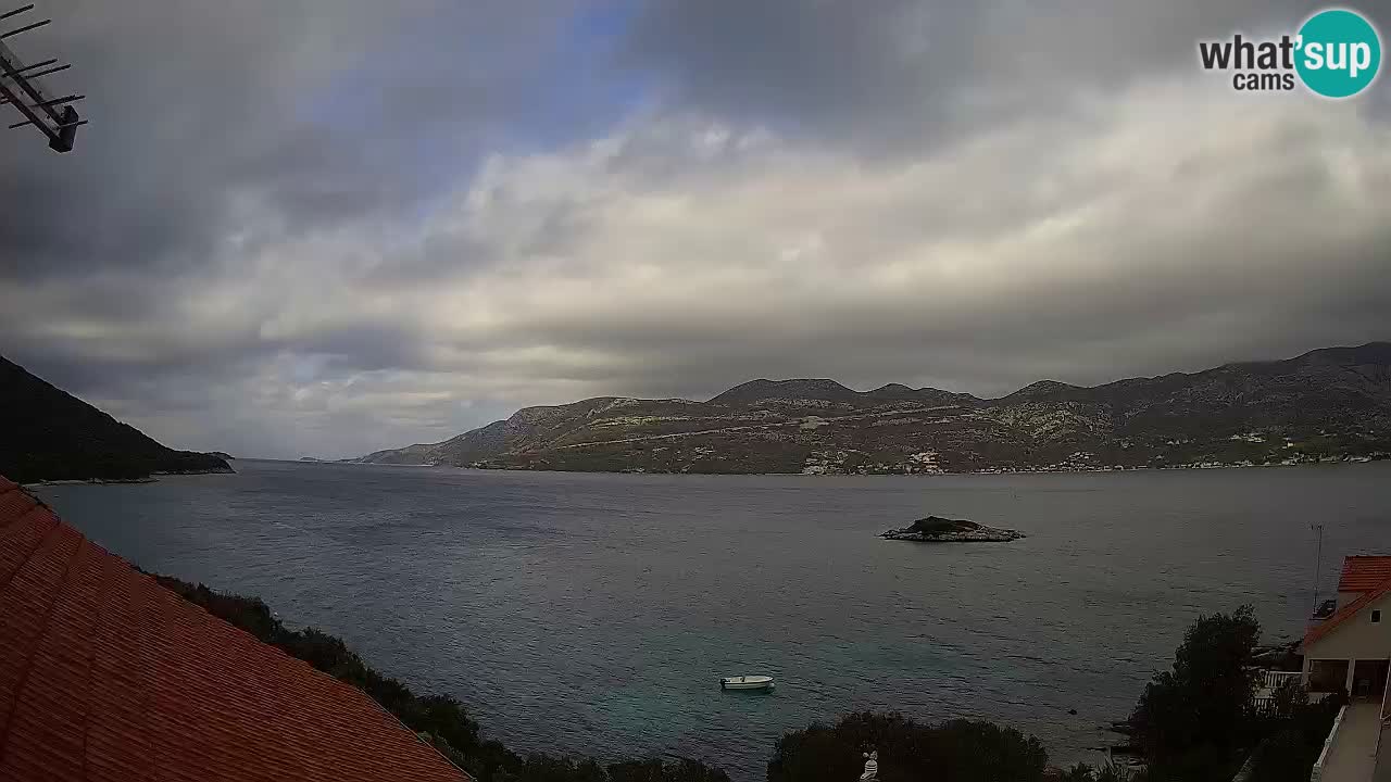 Korčula webcam en direct – Tri Žala Pelješac