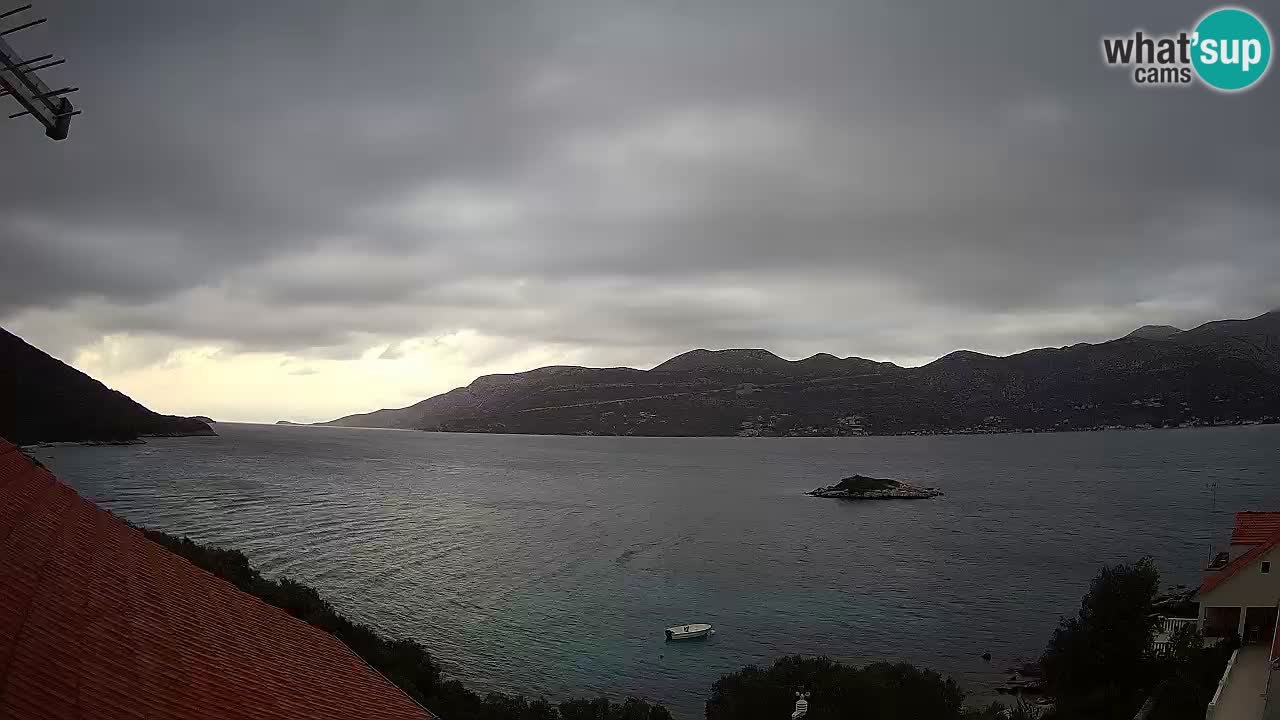 Korčula webcam en direct – Tri Žala Pelješac