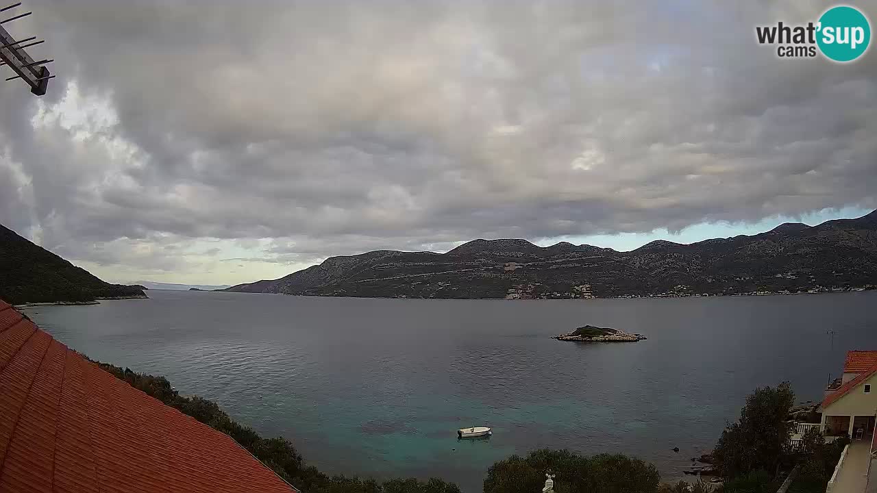 Live Korčula webcam – Tri Žala
