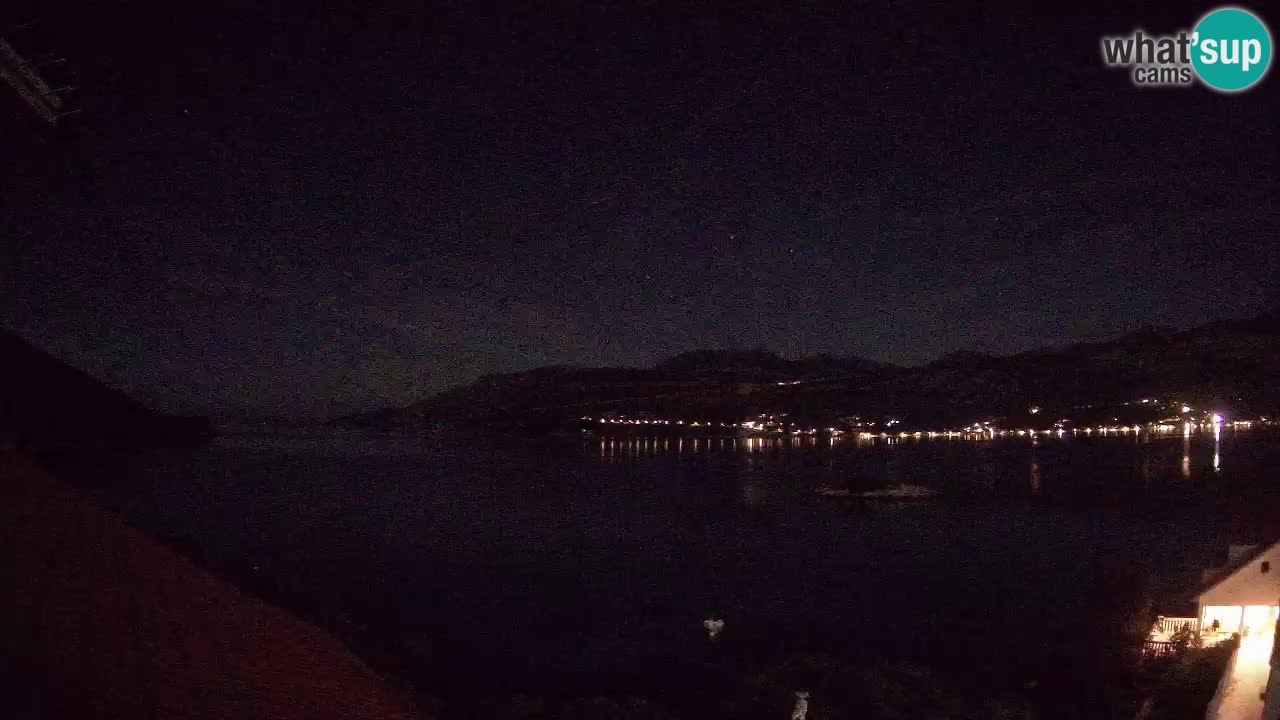 Korčula spletna kamera v živo – Tri Žala pogled na Pelješac