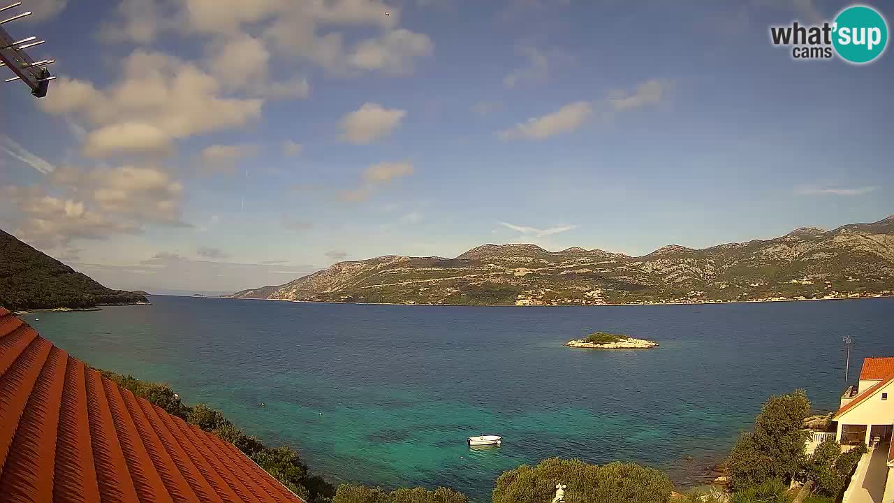 Live-Webcam Korčula Tri Žala – Pelješac