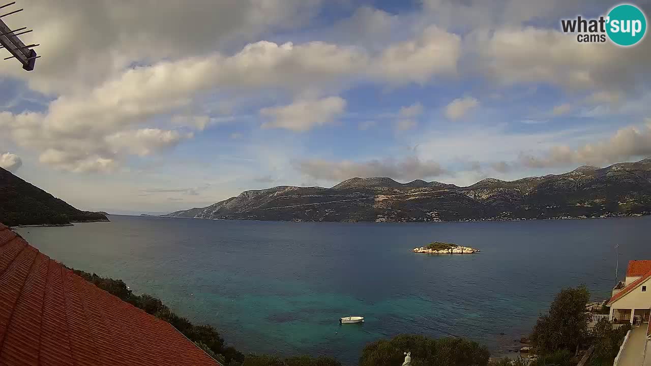 Live-Webcam Korčula Tri Žala – Pelješac