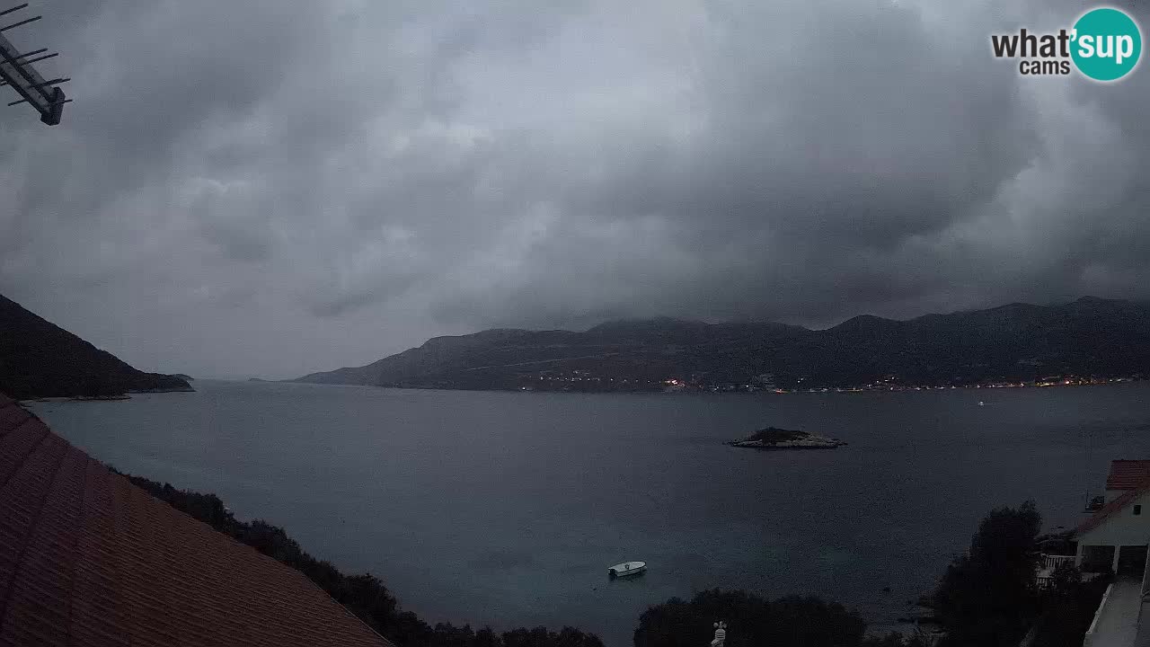 Live Korčula webcam – Tri Žala