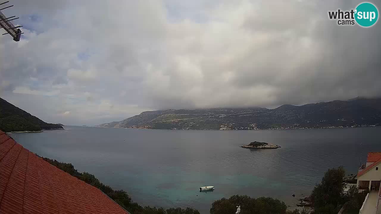 Korčula webcam en direct – Tri Žala Pelješac