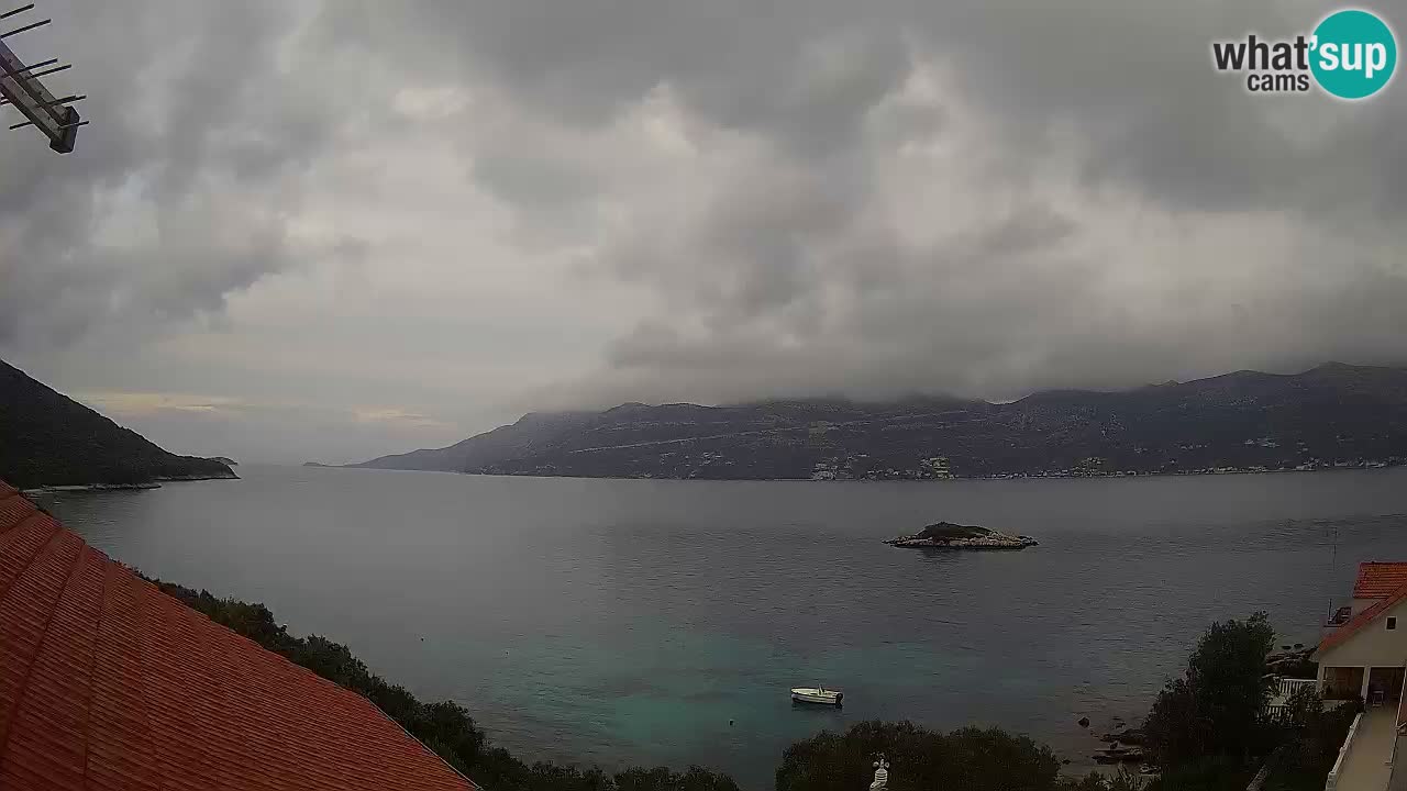 Live Korčula webcam – Tri Žala