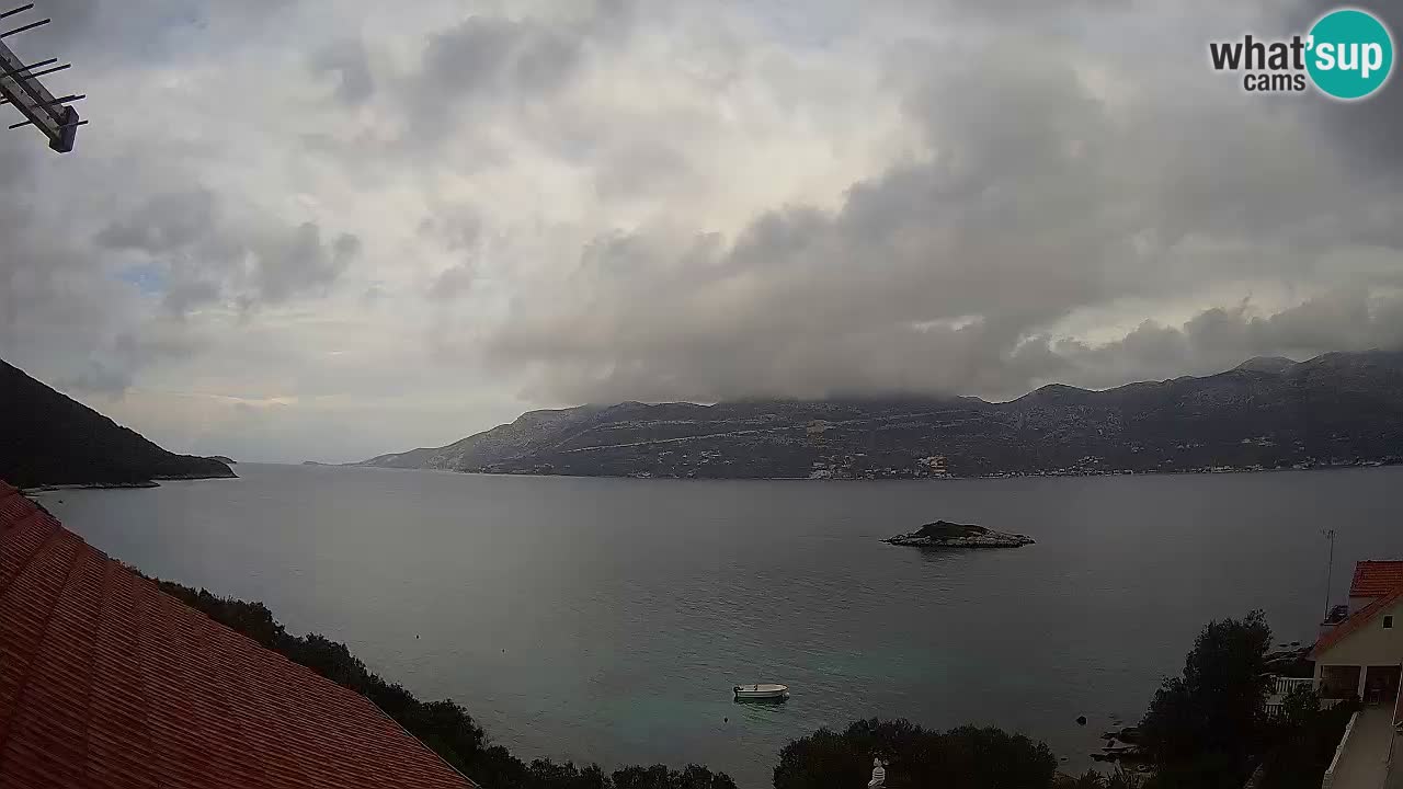 Live-Webcam Korčula Tri Žala – Pelješac