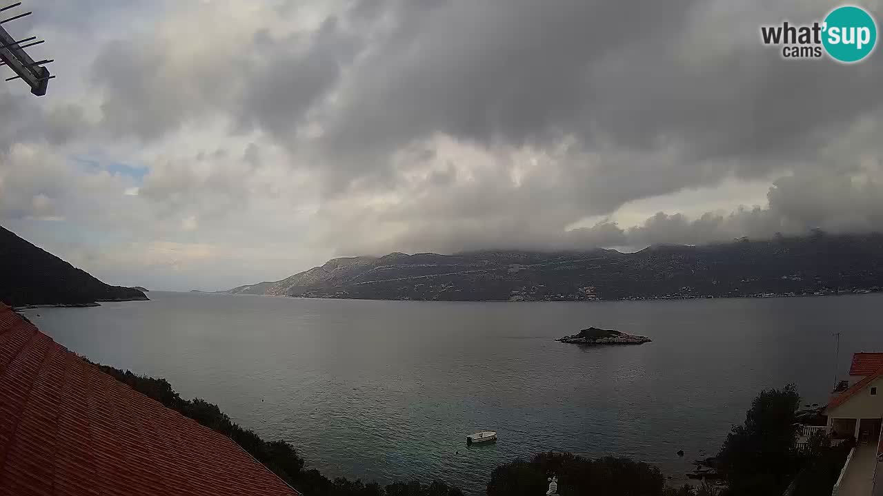 Live-Webcam Korčula Tri Žala – Pelješac