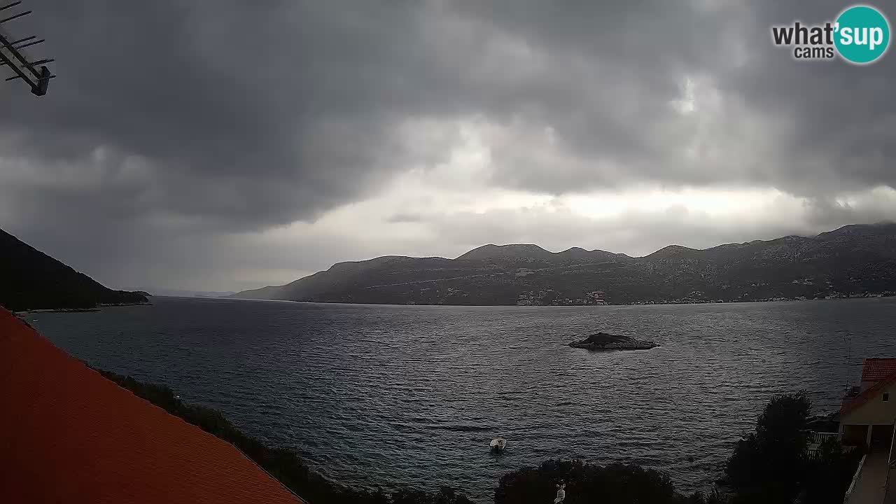 Live Korčula webcam – Tri Žala