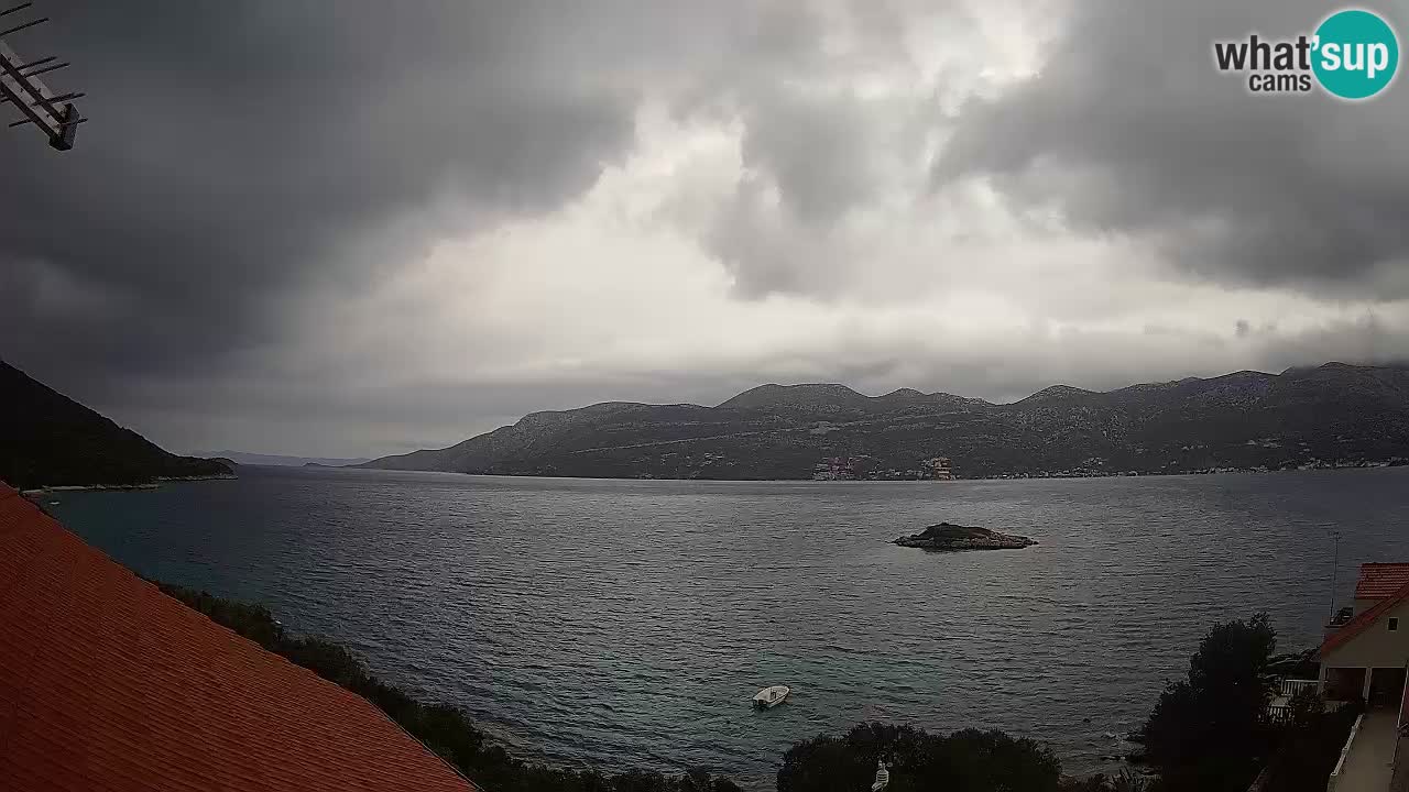 Live Korčula webcam – Tri Žala