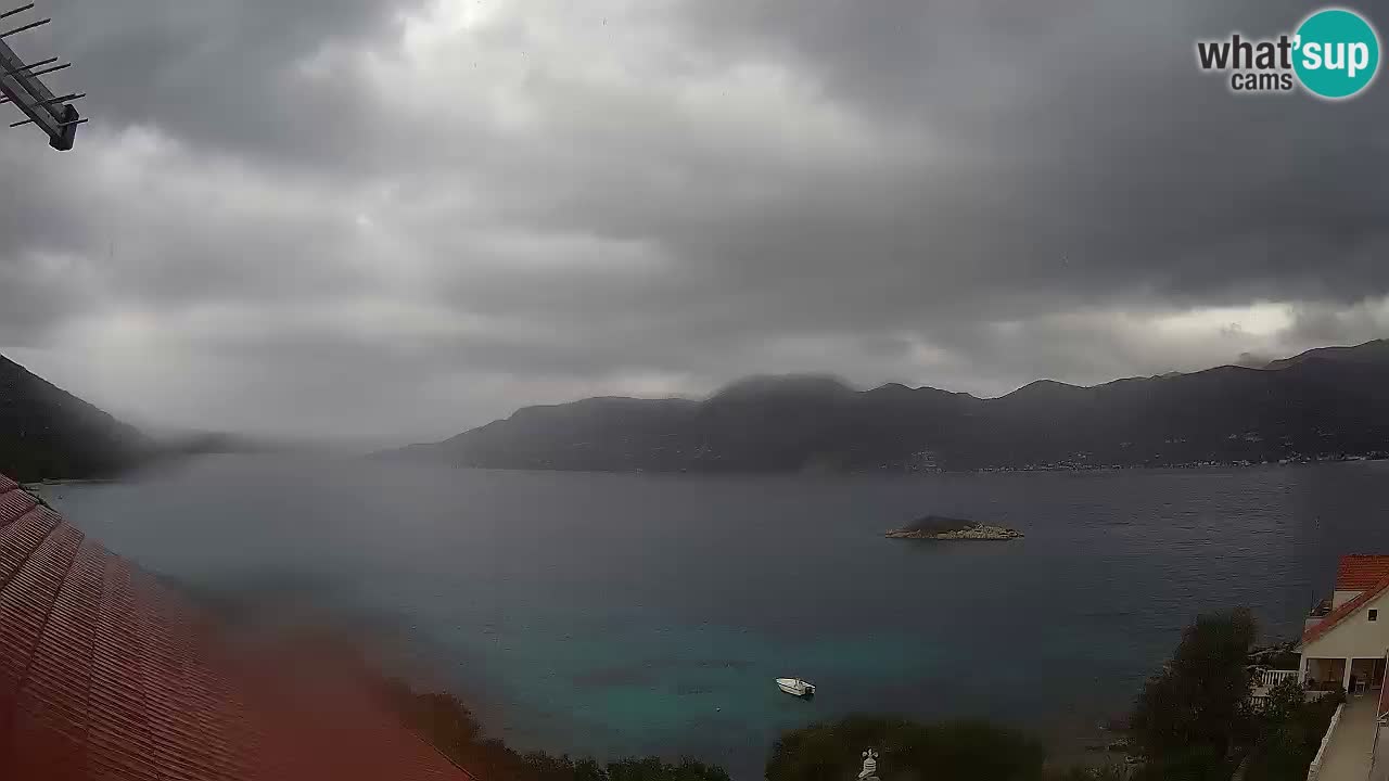 Live-Webcam Korčula Tri Žala – Pelješac