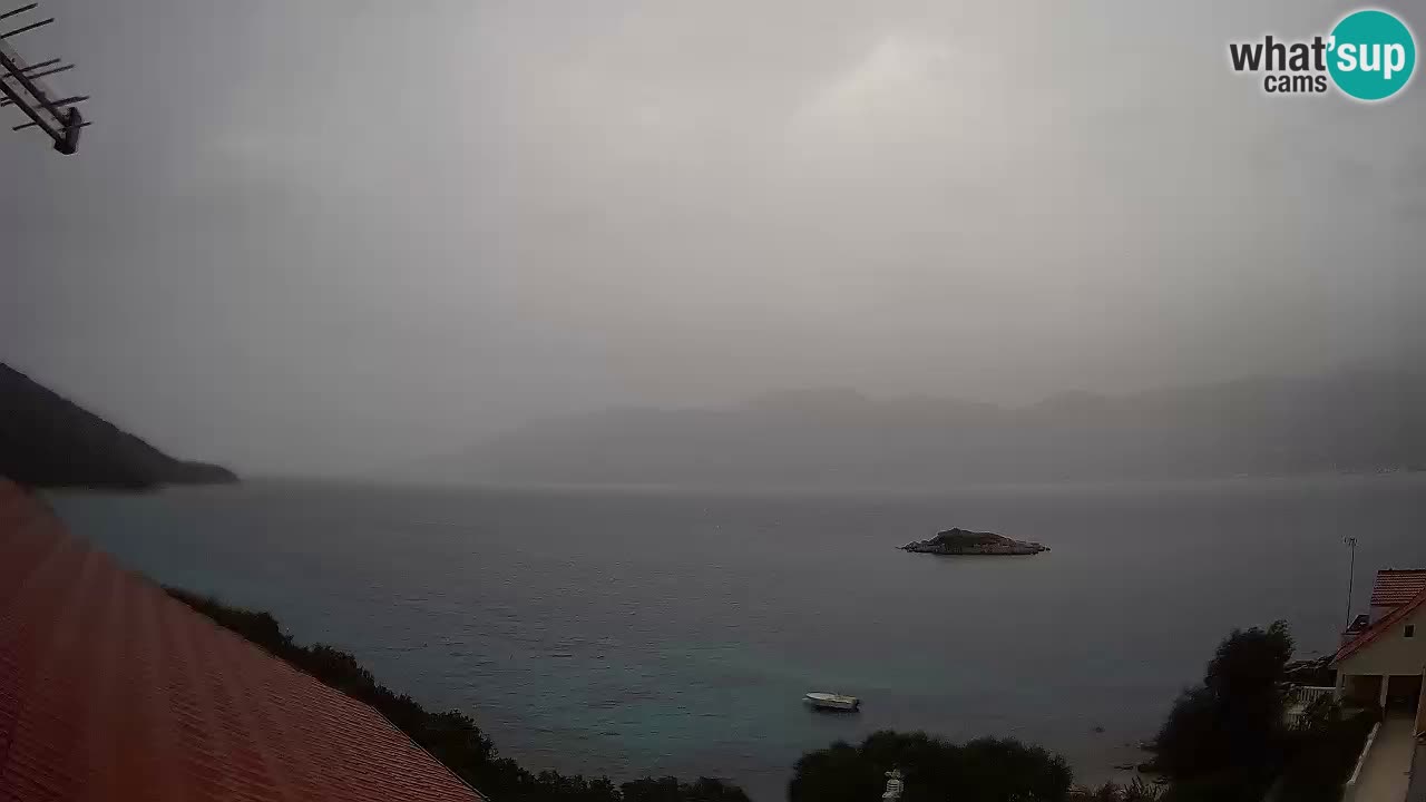 Live Korčula webcam – Tri Žala