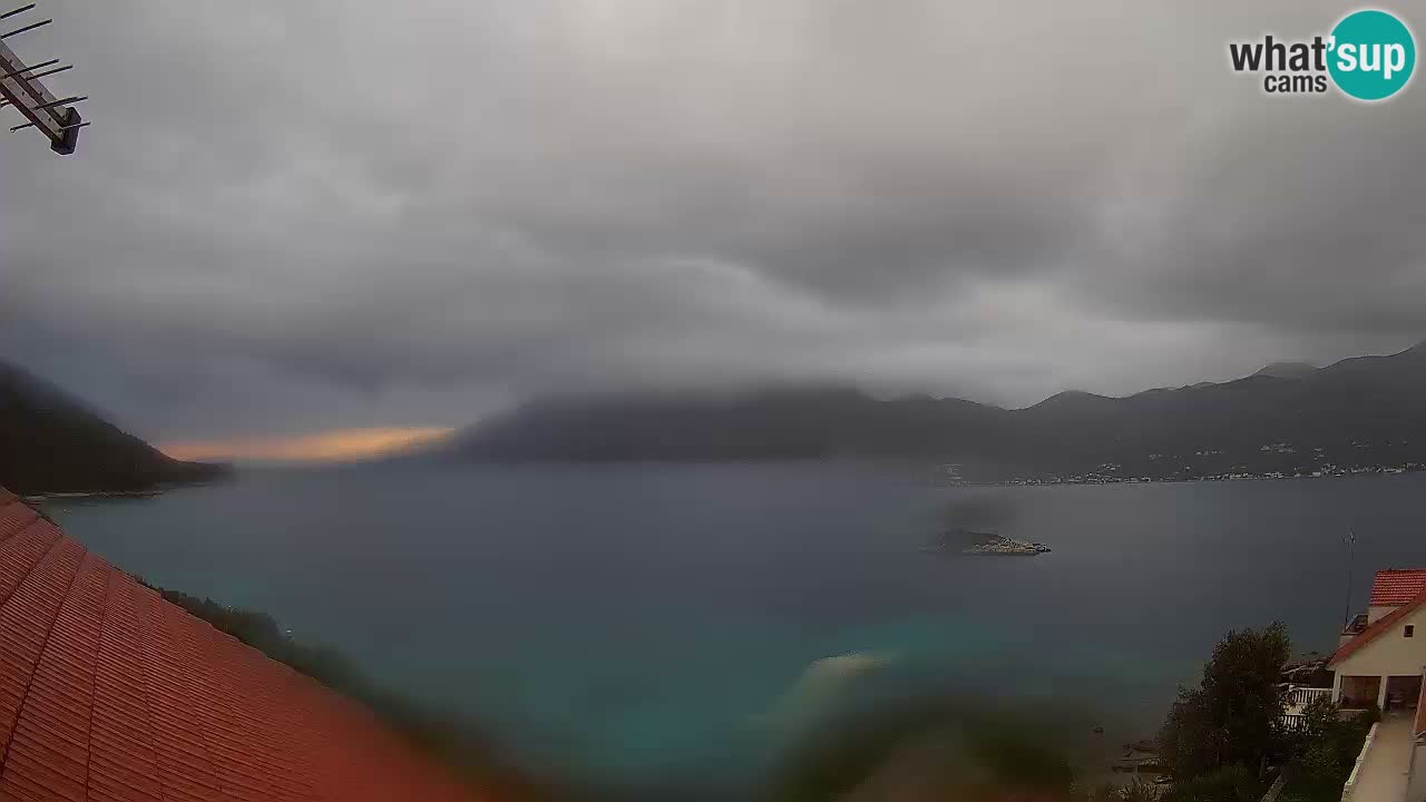 Live-Webcam Korčula Tri Žala – Pelješac