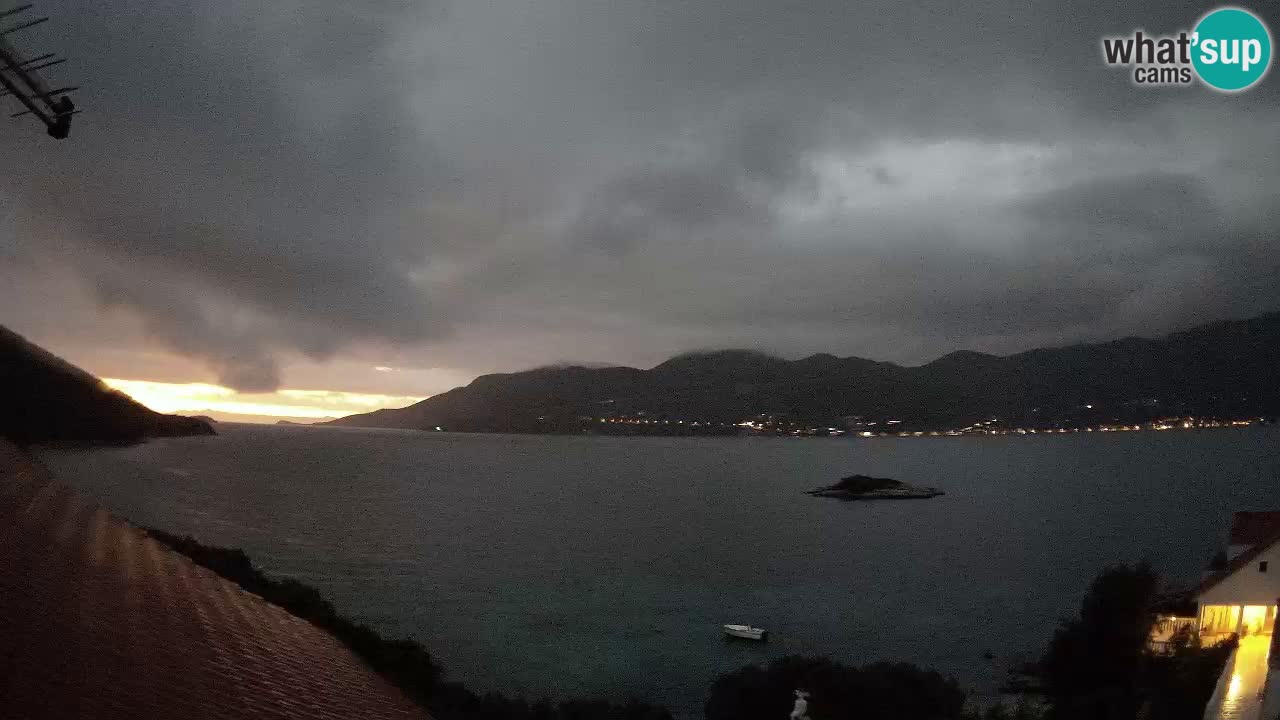 Korčula webcam en direct – Tri Žala Pelješac