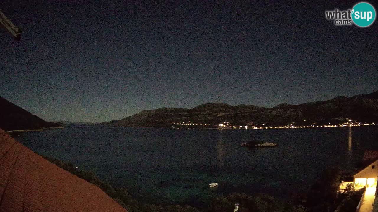 Live-Webcam Korčula Tri Žala – Pelješac