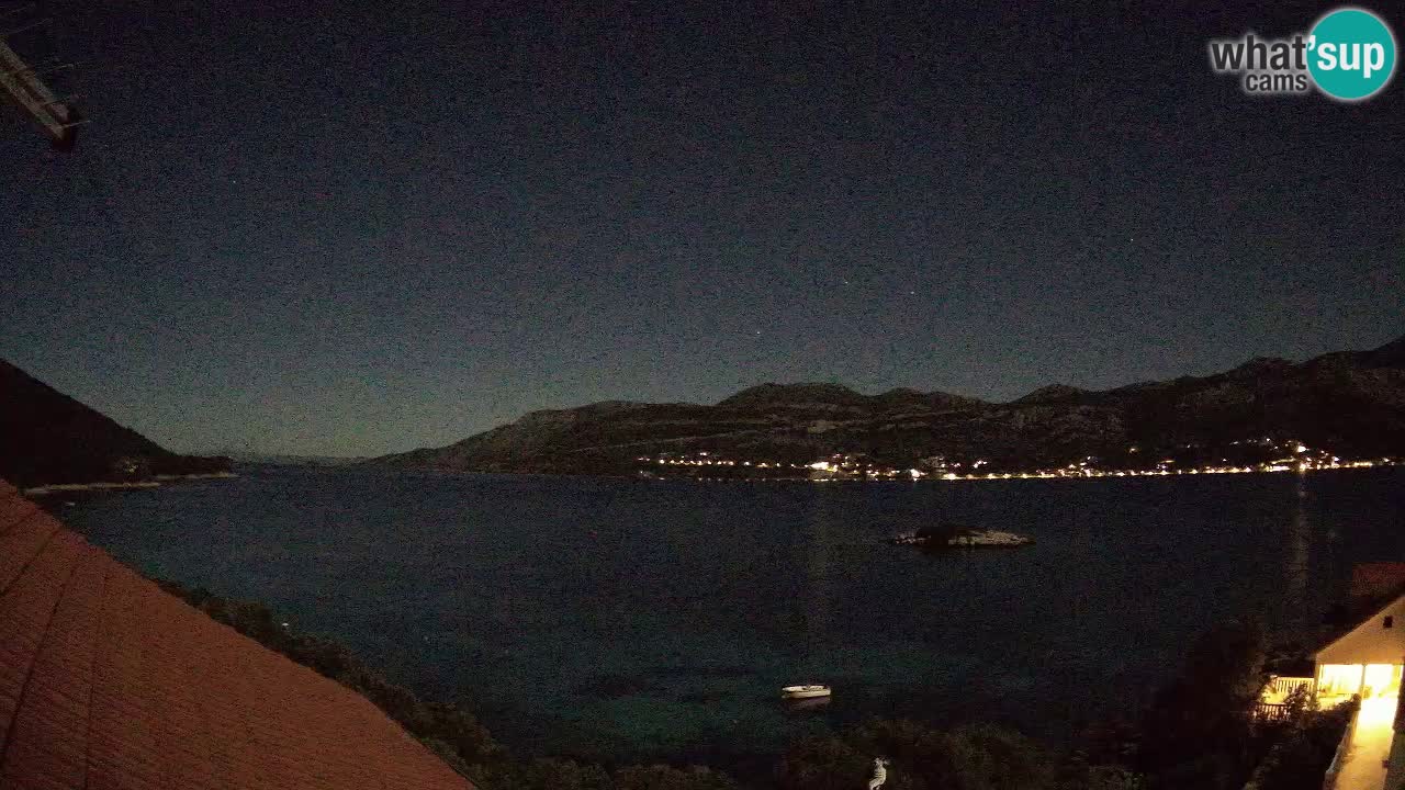 Live-Webcam Korčula Tri Žala – Pelješac