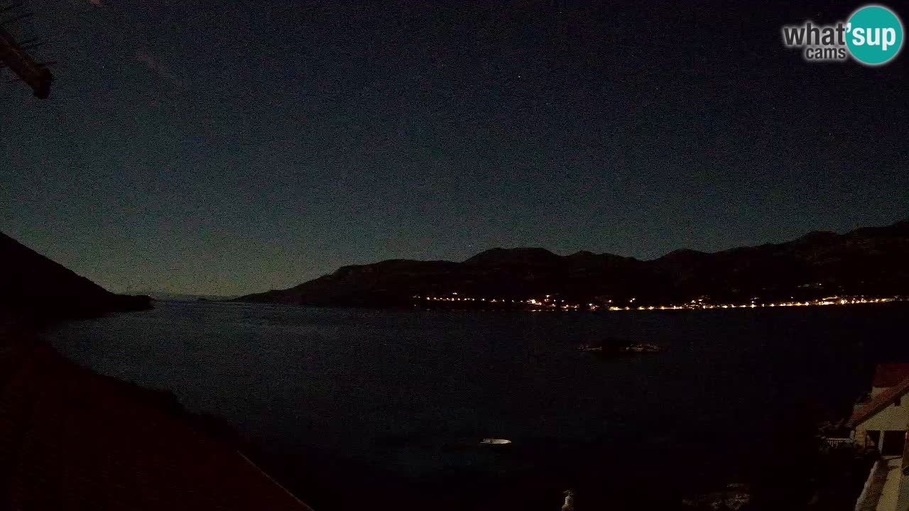 Live Korčula webcam – Tri Žala