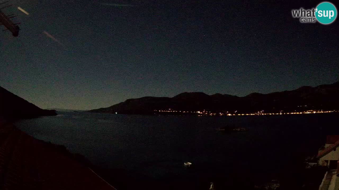 Live-Webcam Korčula Tri Žala – Pelješac
