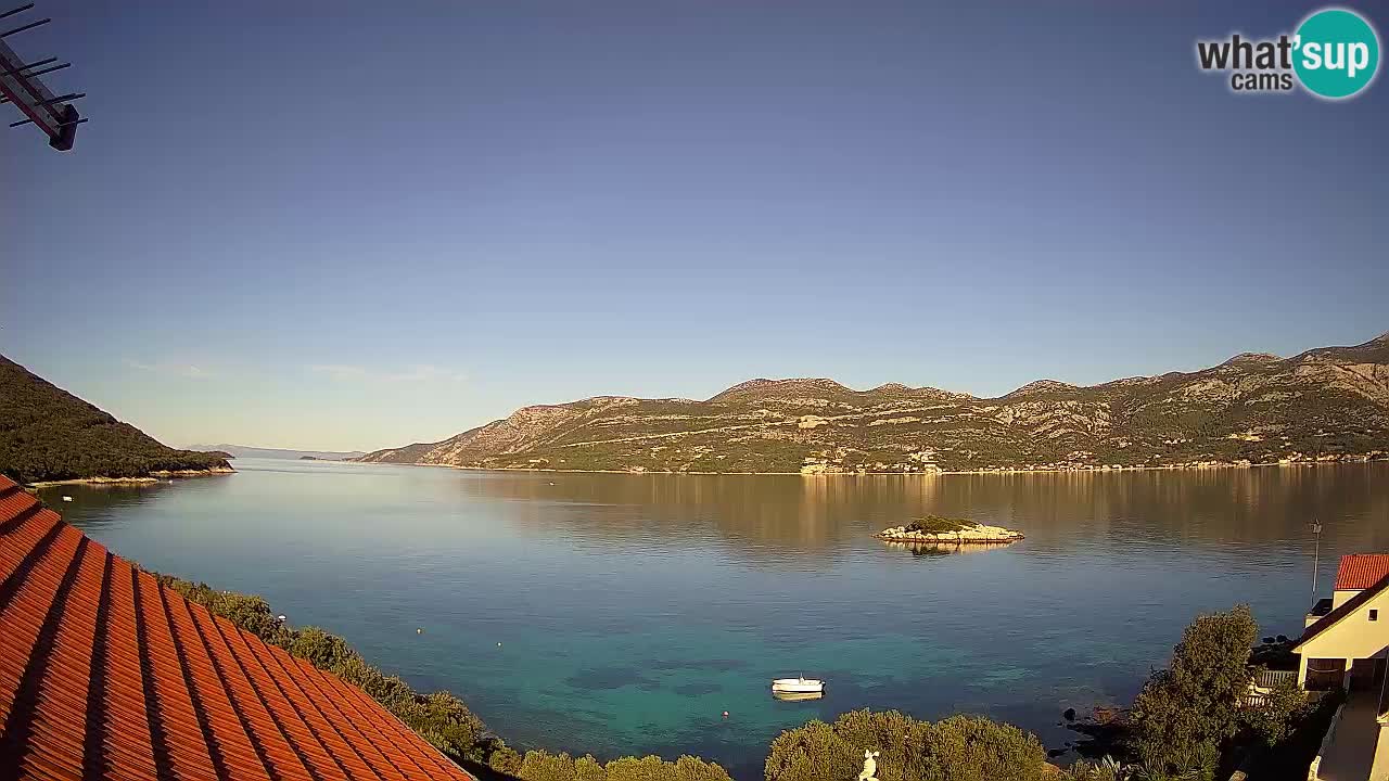 Live-Webcam Korčula Tri Žala – Pelješac