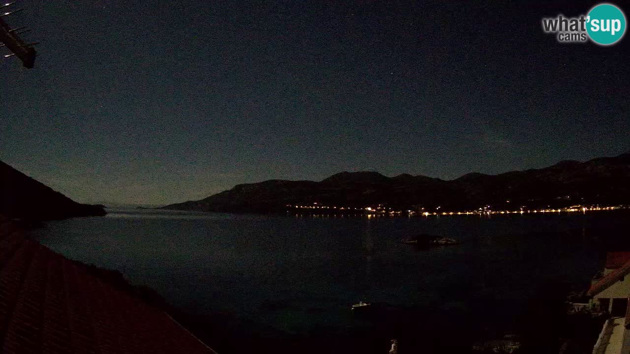 Live-Webcam Korčula Tri Žala – Pelješac