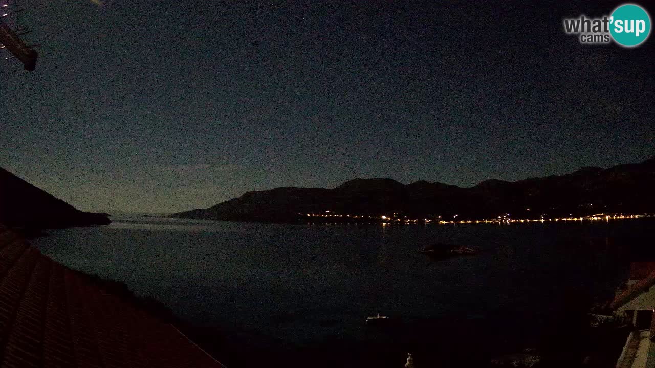 Live-Webcam Korčula Tri Žala – Pelješac