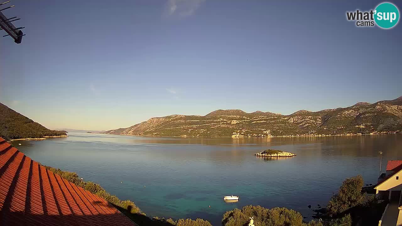 Live-Webcam Korčula Tri Žala – Pelješac