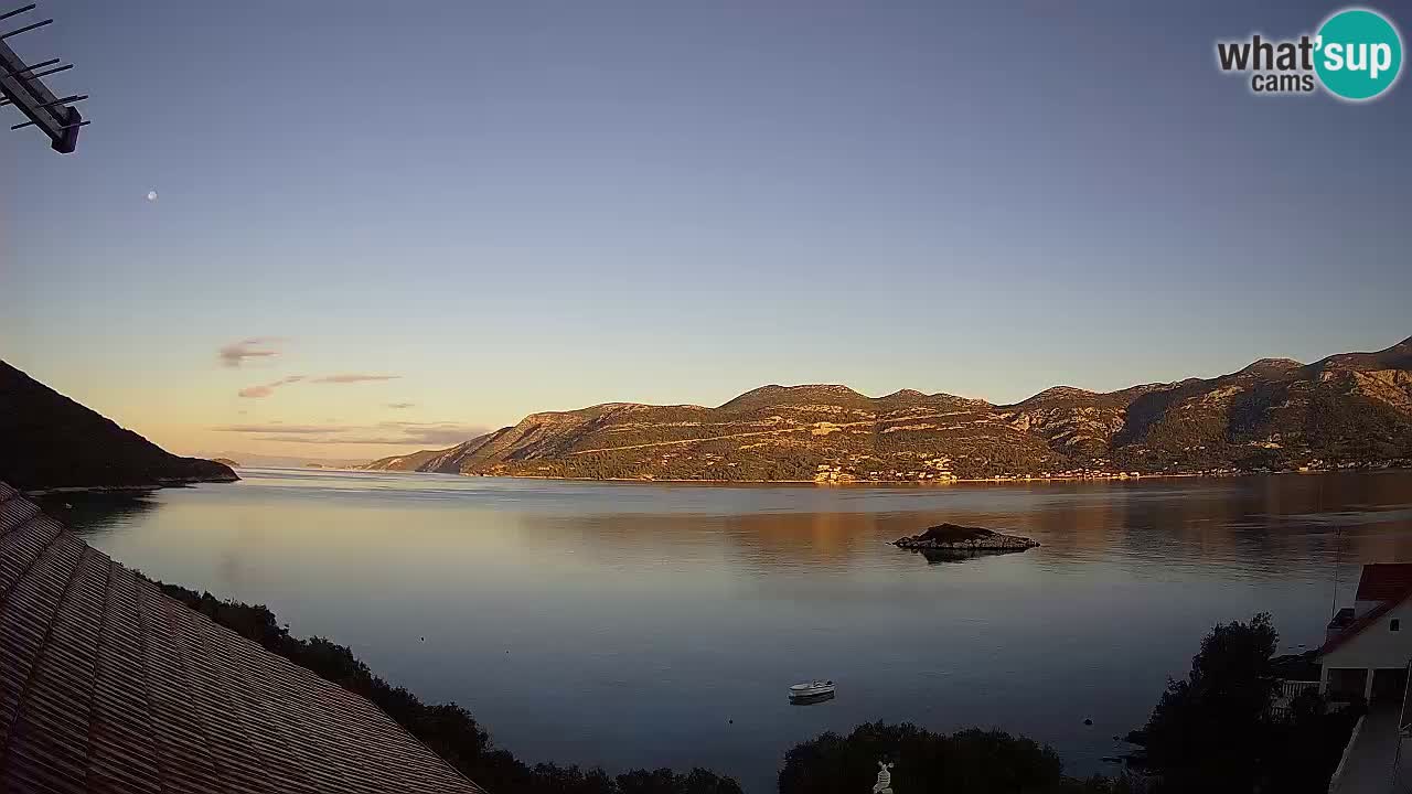 Live-Webcam Korčula Tri Žala – Pelješac