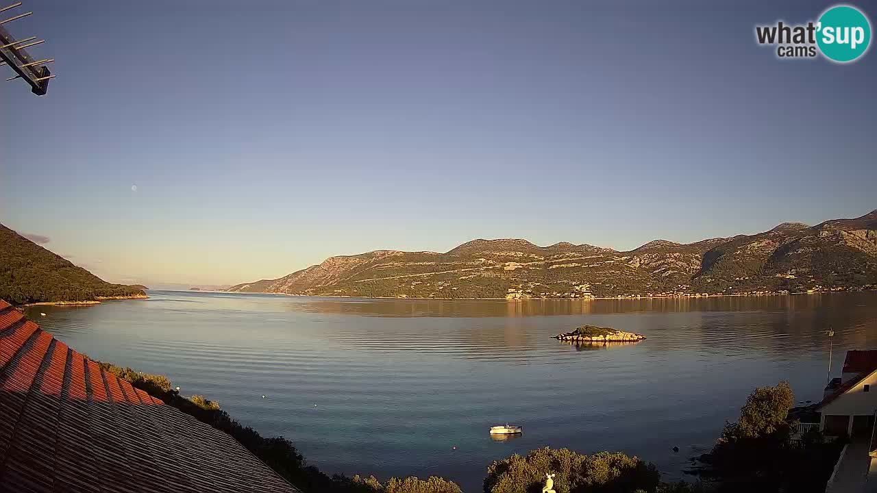 Korčula webcam en direct – Tri Žala Pelješac
