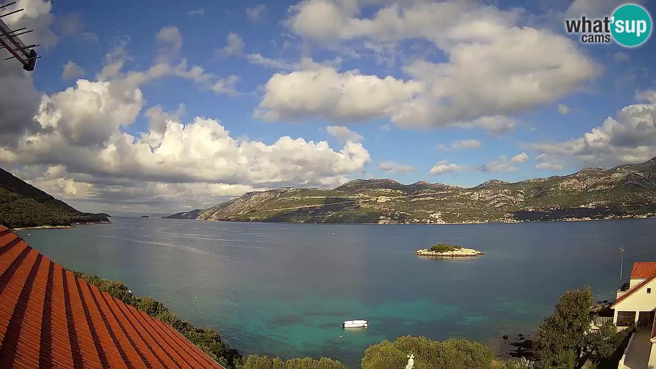 Live Korčula webcam – Tri Žala