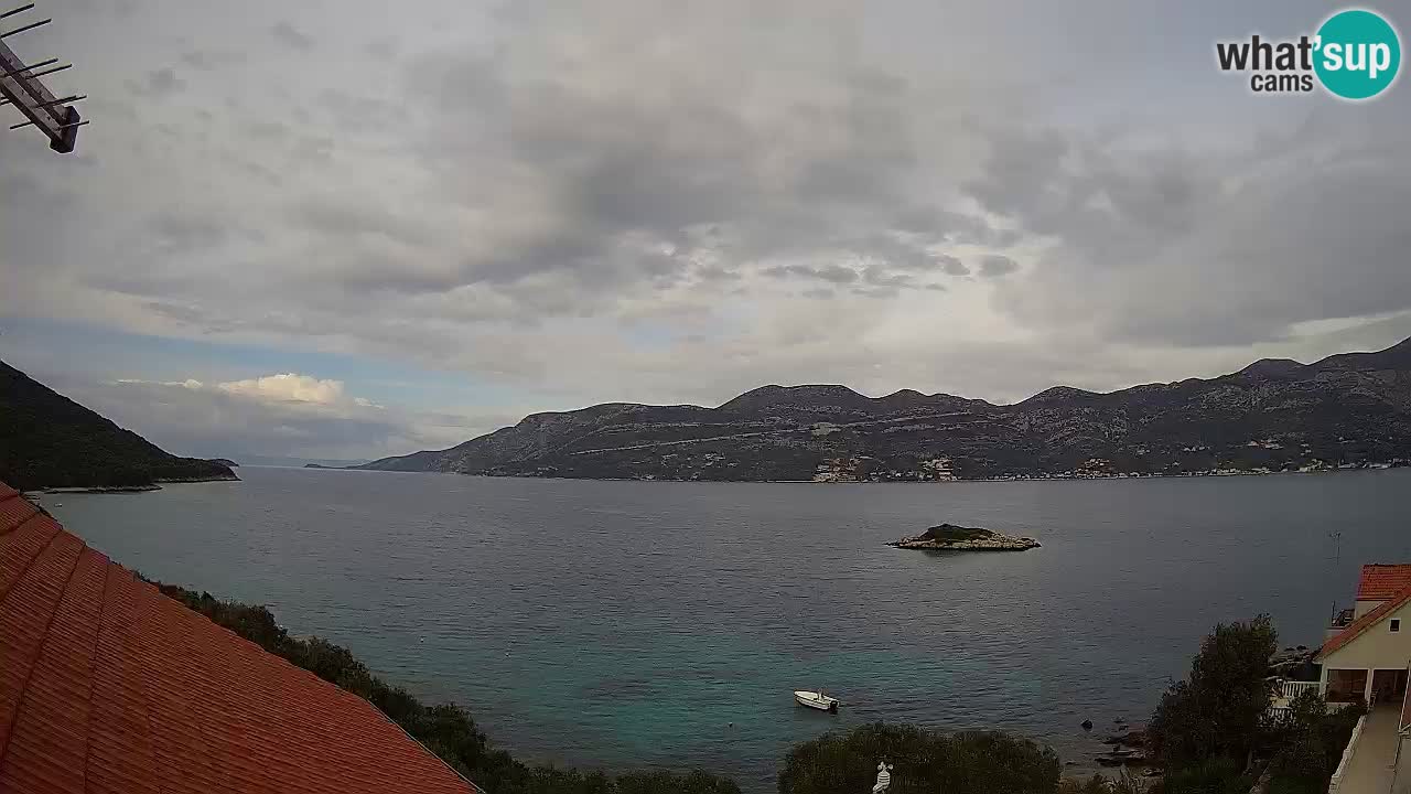 Korčula Web kamera Tri Žala