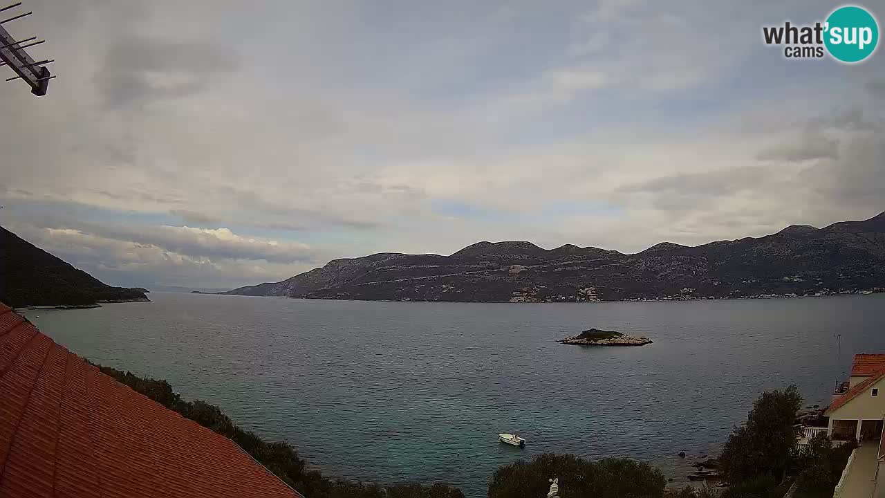 Live-Webcam Korčula Tri Žala – Pelješac