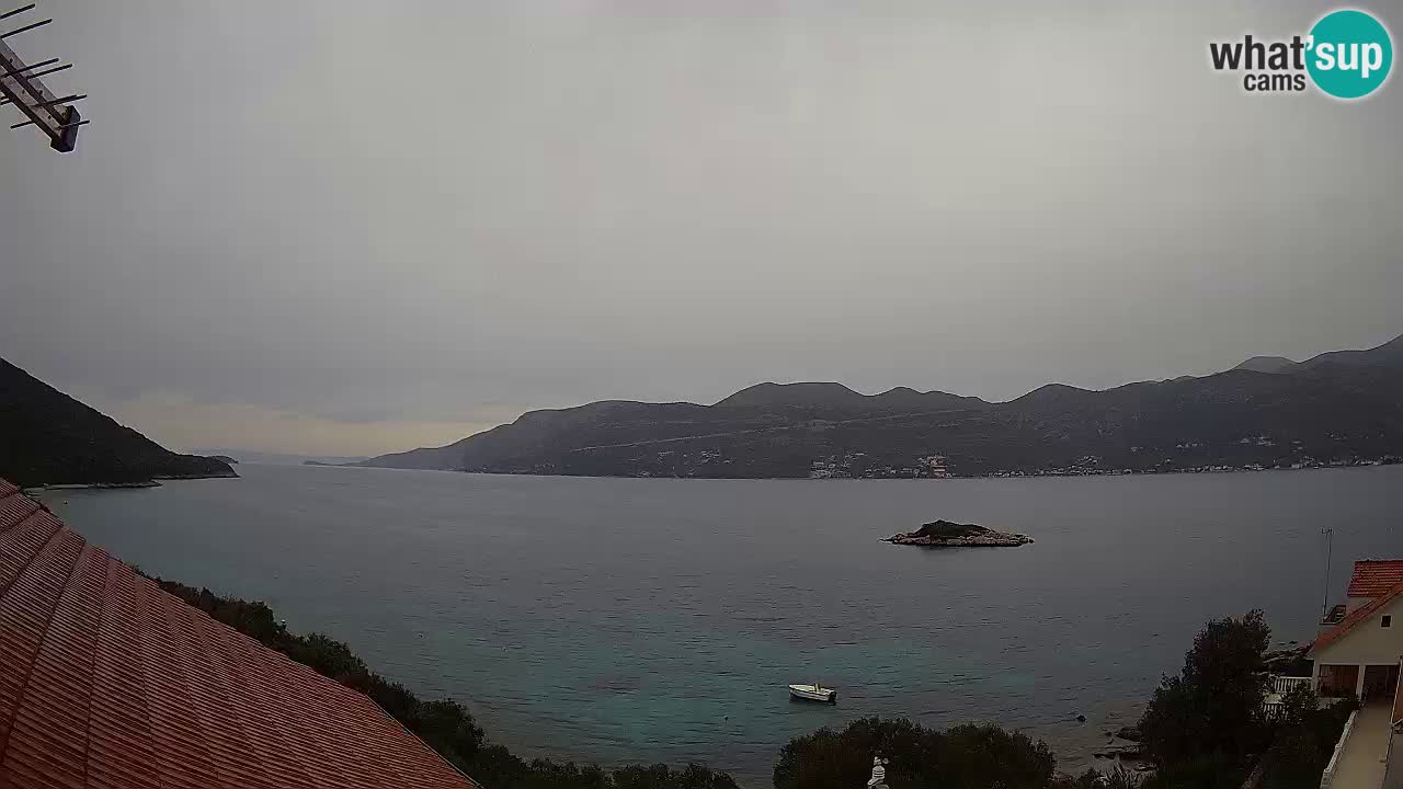 Live-Webcam Korčula Tri Žala – Pelješac