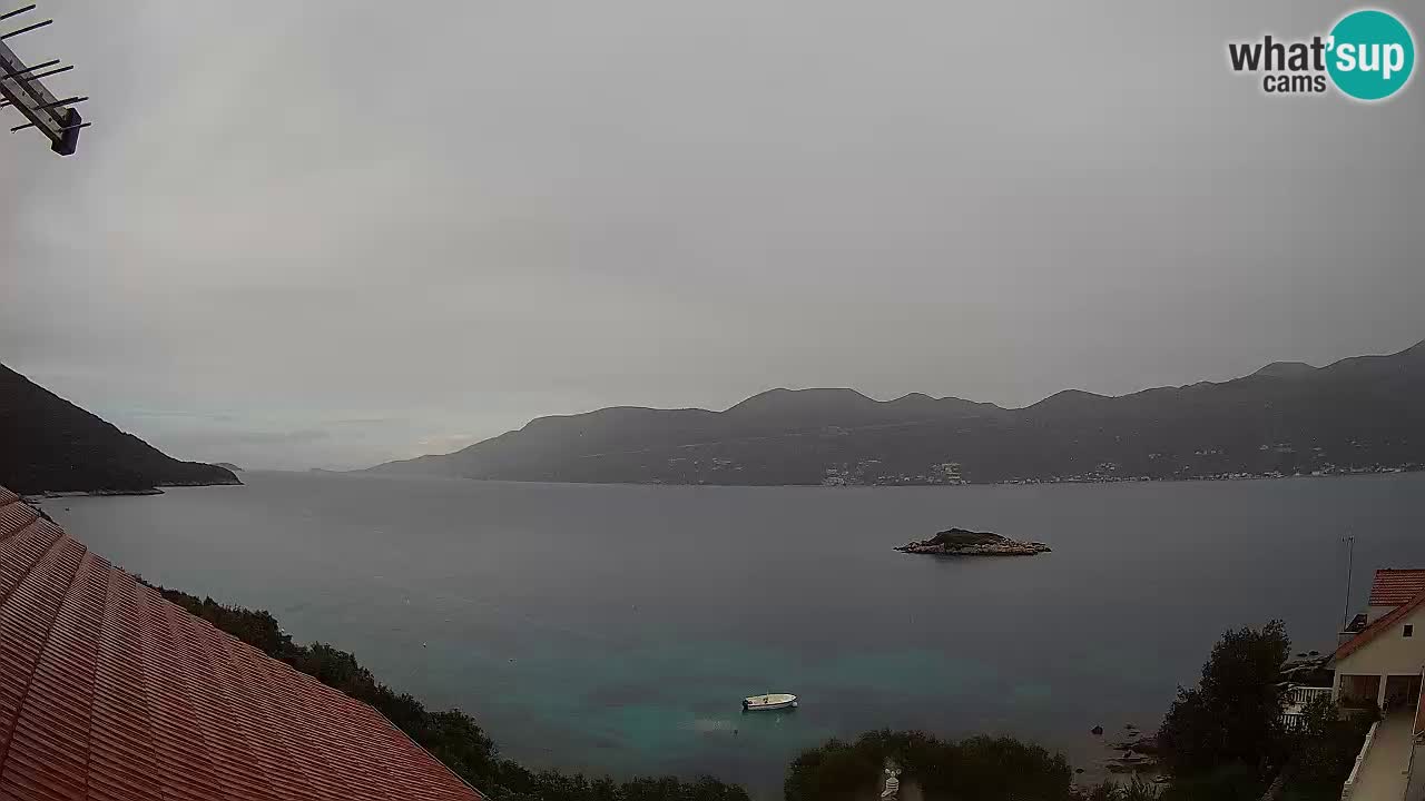 Live Korčula webcam – Tri Žala