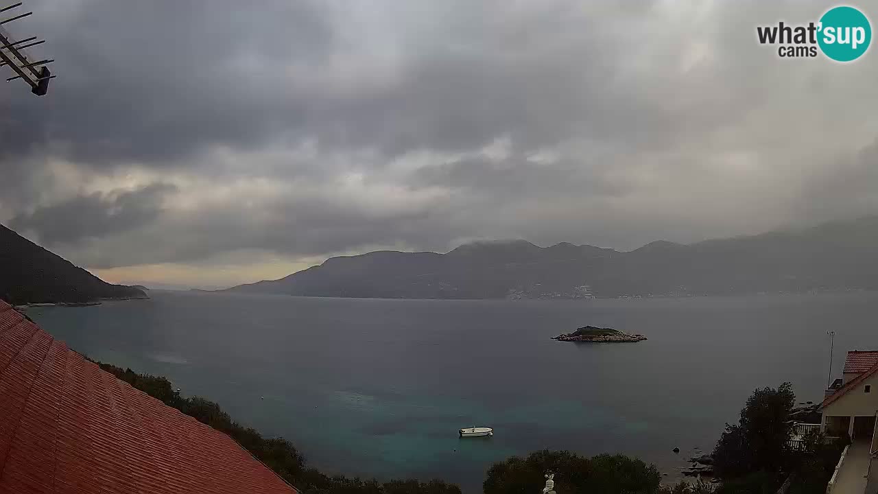Live-Webcam Korčula Tri Žala – Pelješac