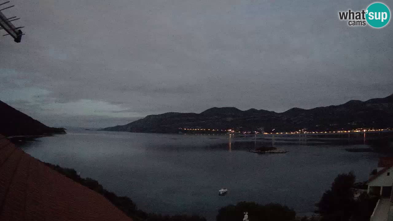 Live Korčula webcam – Tri Žala
