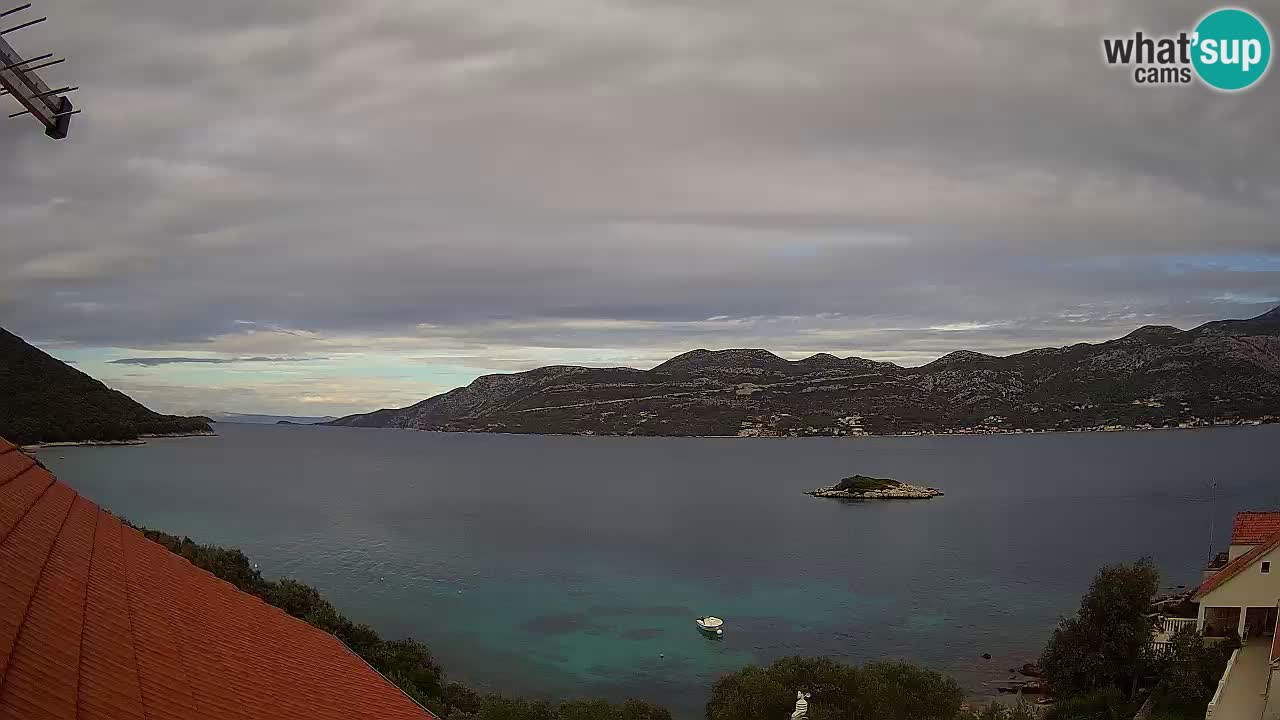 Live Korčula webcam – Tri Žala